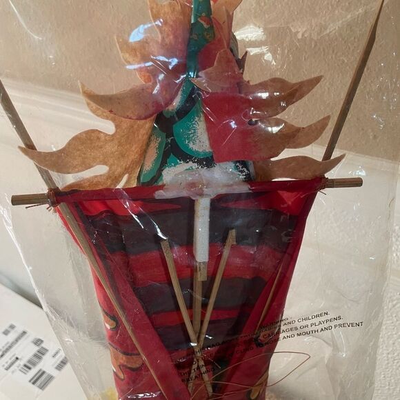 World Market Kids Paper Dragon Kite 2012 New - Picture 7 of 14